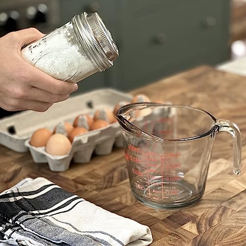 Jarware Stainless Steel Wide Mouth Mason Jar Spice Lid