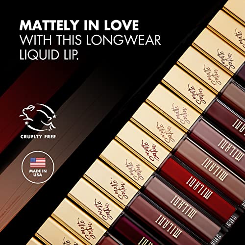 Milani Amore Matte Lip Crème - Covet Long-Lasting Liquid Lipstick