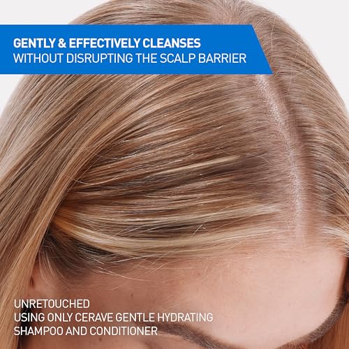 CeraVe Gentle Hydrating Conditioner with Hyaluronic Acid - Sulfate-Free, pH Balanced, For All Hair Types