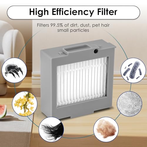 4 Pack HEPA Filters for iRobot Roomba Max 705 & Plus 504 Vac