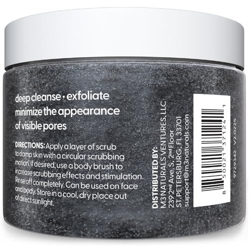 Versed Buff It Out AHA Exfoliating Body Scrub and Mask - Lactic Acid & Glycolic Acid Exfoliant - Microfine Pumice Body Exfoliator to Polish and Smooth Bumpy, Dry Skin - Vegan & Cruelty-Free (8 oz)