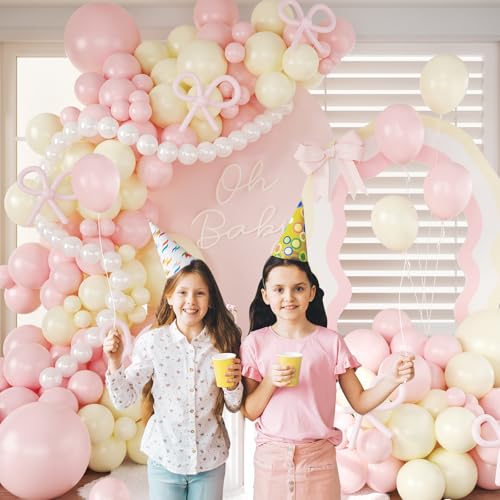 CROSSFINGERS Pastel Balloon Arch Garland Kit for Parties