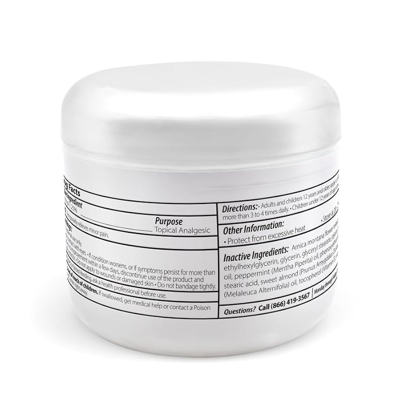 Smith Amish Foot Cream - Deep Moisturizing Relief for Tired Feet & Legs, 4.5 oz with Tea Tree & Peppermint