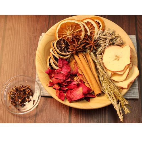 Pextian Simmering Potpourri - Dried Orange, Apple, Cinnamon & Cloves