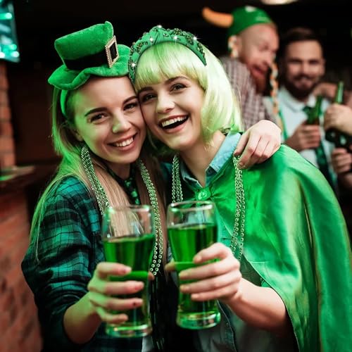 St. Patrick's Day Shamrock Knotted Headband with Crystals
