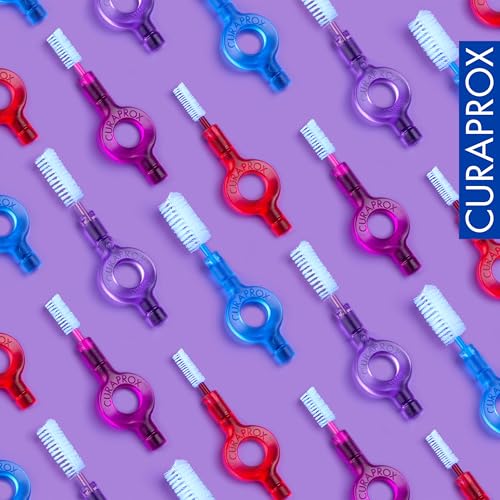 Curaprox CPS Perio 406 Interdental Brush Set - 5 Brushes + 2 Holders