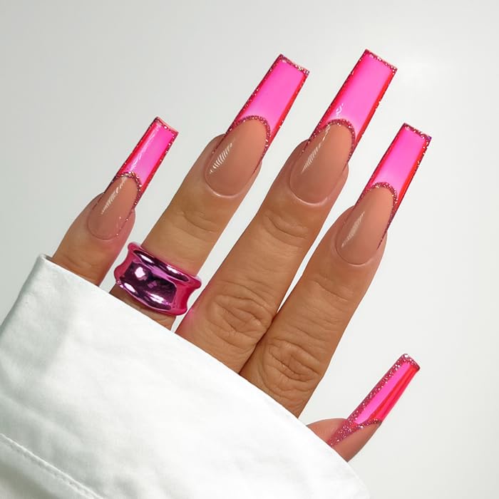 Kiara Sky Heat Stroke Jelly Tint Gel Polish - Neon Pink 15ml