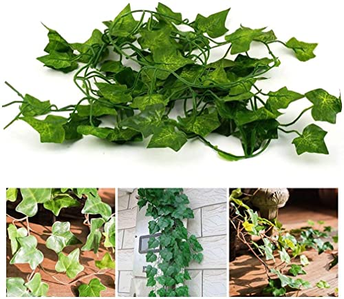Artificial Ivy Garland - 12 Pack 84 Feet Hanging Vines for Home Decor
