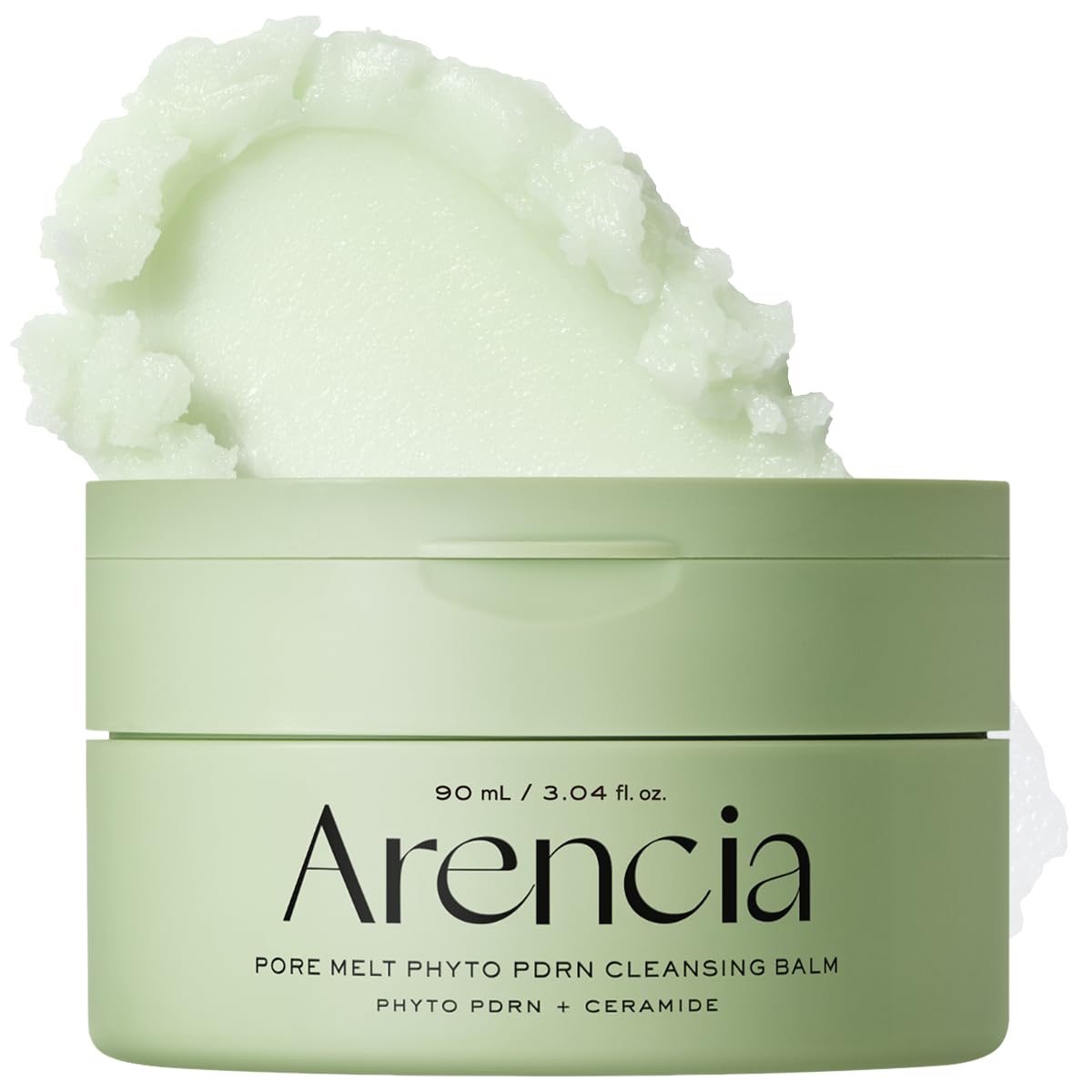ARENCIA Pore Melt Phyto PDRN Cleansing Balm, Makeup Removing & Pore Care Cleanser with PDRN, Ceramide, Hyaluronic Acid, 90ml / 3.04 fl. oz.