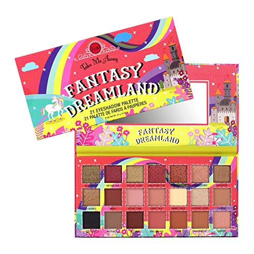 J.CAT BEAUTY Take Me Away 21-Color Eyeshadow Palette - Fantasy Dreamland