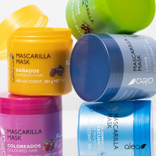 Alea Straight Hair Mask with Natural Keratin & Bamboo Extract - 400ml