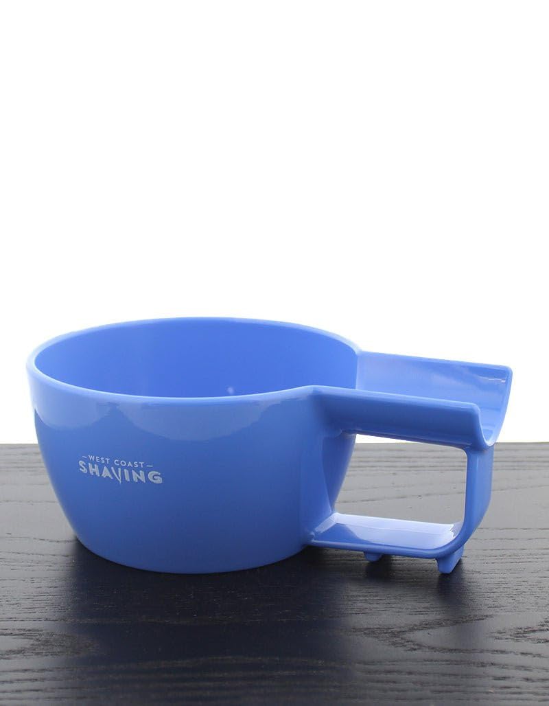 West Coast Shaving Unbreakable Lather Bowl, Blue