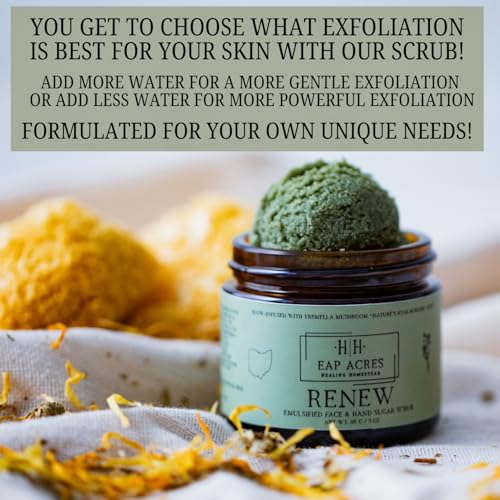 EAP ACRES Renew Emulsified Sugar Scrub for Sensitive & Acne-Prone Skin