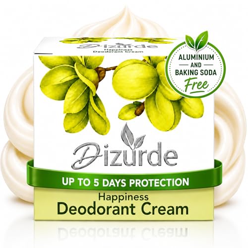 Natural Deodorant Cream for Sensitive Skin | Aluminum-Free & Stain-Free