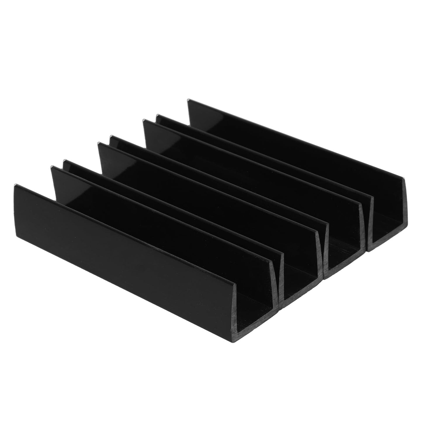 POPETPOP 4 Pcs Fence Reinforcement Grooves: U Shape Pet Fence Groove, Durable Gates Reinforcement Accessory for Pet Baby Safety Gate Stairs
