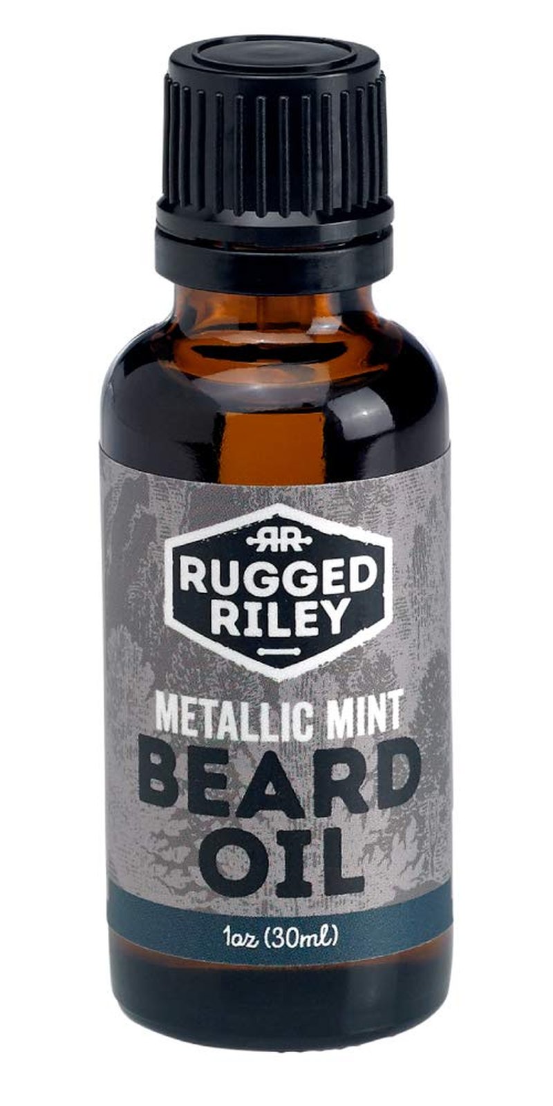 Rugged Riley All Natural Men's Metallic Mint Beard Oil