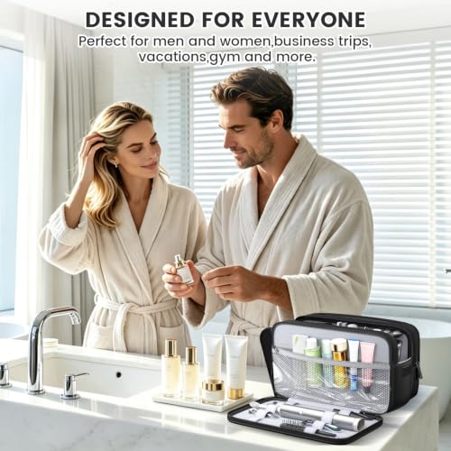 Travel Toiletry Bag Waterproof Hanging Organizer for Men & Women