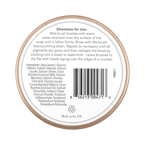 Jenny Patinkin Vegan Makeup Brush Cleaner Soap, 2.6 oz - Cruelty-Free