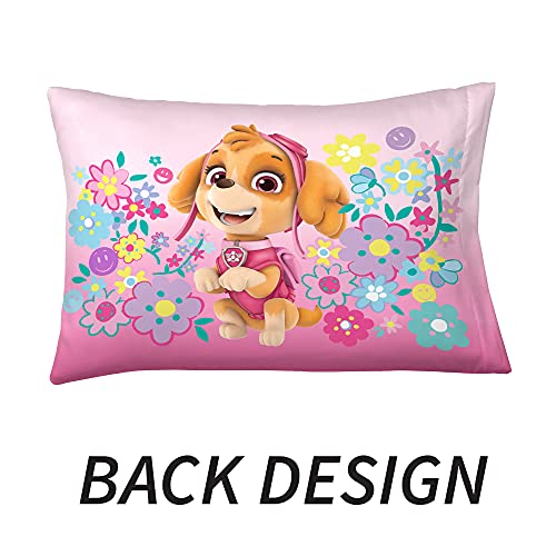Franco Paw Patrol Kids Reversible Microfiber Pillowcase, 20"x30"