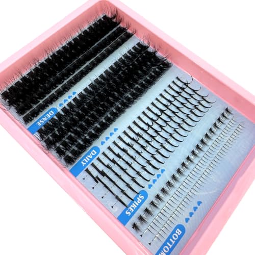 Spiky Cluster Lashes - 60D-150D Volume Eyelash Extensions
