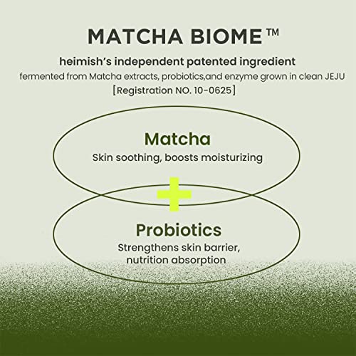 HEIMISH Matcha Biome Hydrogel Eye Patches for Dark Circles & Puffiness