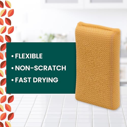 Scotch-Brite Brite Harvest Collection 8-Piece Kitchen Sponge Set