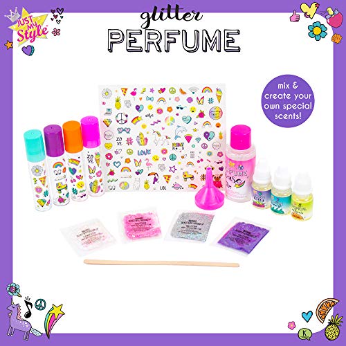 Just My Style Glitter Roller Perfume Kit - Create 4 Custom Scents
