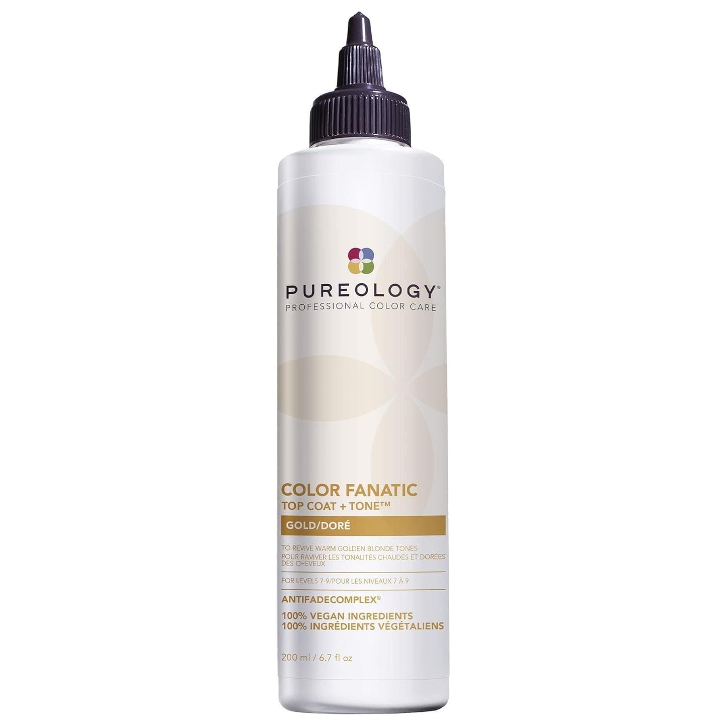 Pureology Color Fanatic Top Coat - Hair Color Treatment for Vibrancy, Smoothness & Shine | 8.5 oz