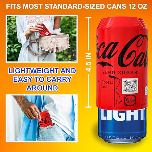 BeerSkin Silicone Can Covers - 3 Pack for 12 oz Cans | Reusable & Fun