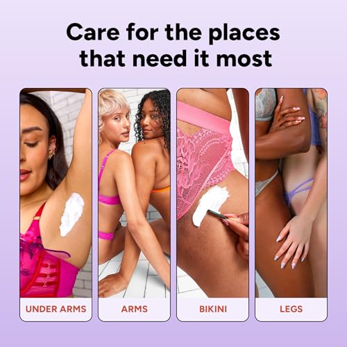 Bye Bye Bush by OYO ? Hair Removal Cream for Women Private Area, Bikini Line, Inner Thighs & Armpits, Sensitive Skin Formula, 65% Naturally Derived, Fast Acting Aloe Cucumber ? 5 fl oz