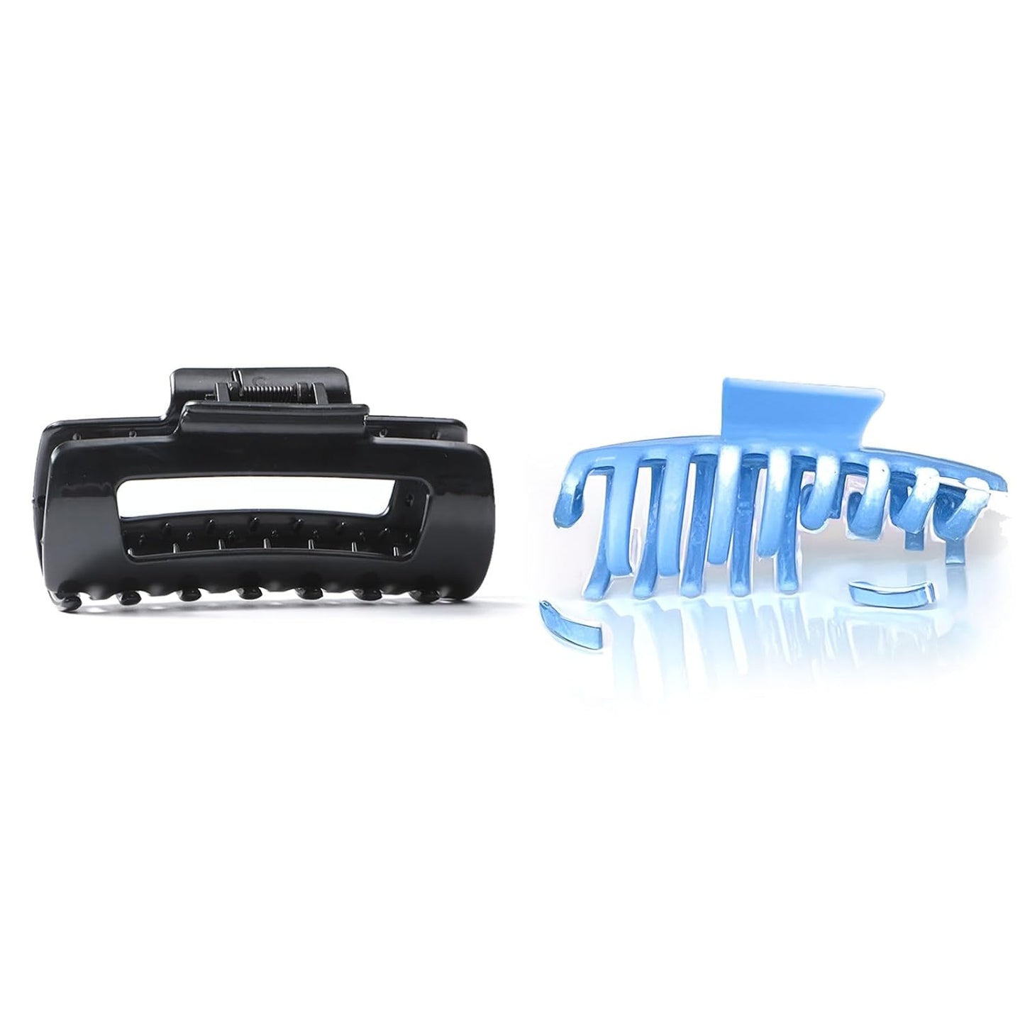 Soft Cloud Hair Clips for Women - 4Pcs Colorful Silicone Hair Claw | Strong Hold for Thick or Thin Hair