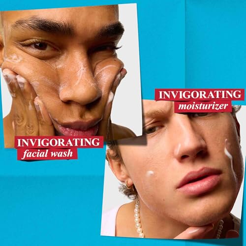 Kiehl's Men's Skincare Routine Gift Set, $80 Value, Includes Facial Fuel Moisturizer and Cleanser, Face Wash to Cleanse, and Cream to Moisturize Skin, With Caffeine and Vitamin C, for All Skin Types