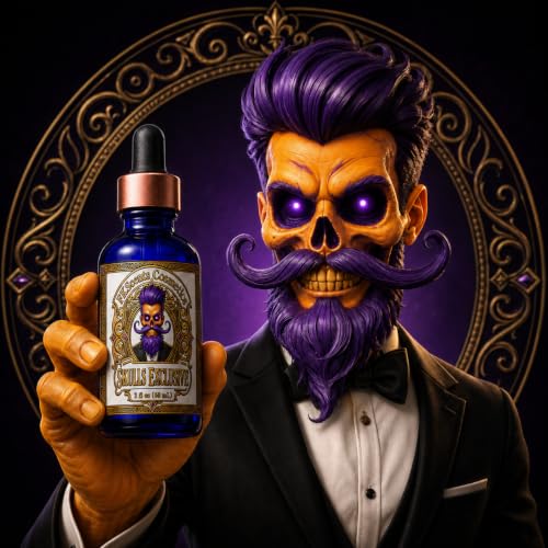Frank Scents Bleu Scented Beard Oil - 2oz Growth & Conditioning Treatment
