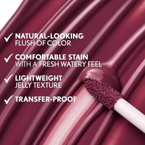 COVERGIRL Clean Fresh Jelly Water Tint - 60 Berry Wiggle, 0.19 Fl Oz