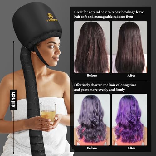 Hooded Hair Dryer Bonnet for Fast Drying & Deep Conditioning