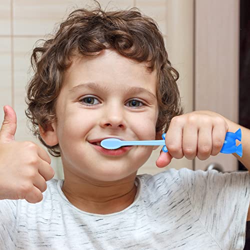 Gerrii Kids Kangaroo Toothbrushes with Suction Base - 50 Pack Bulk