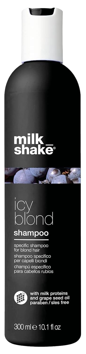 Icy Blond Shampoo - Award-Winning Black Pigment Formula to Cool Brassy Tones | Enhance Platinum Blonde Hair