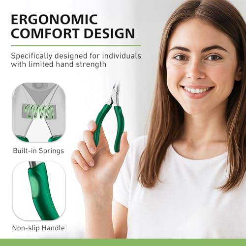 Baluca Professional Toenail Clippers for Thick Nails & Ingrown Toenails