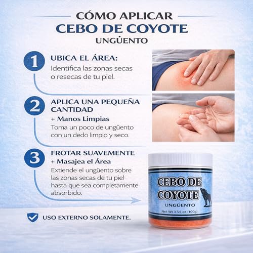 Coyote Bait Cosmetic Ointment 3.5 oz – Alma Belleza Pomada