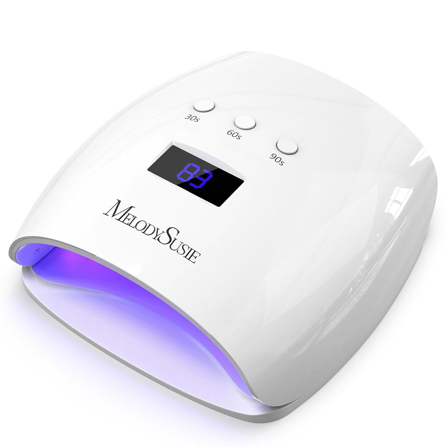 Professional UV LED Nail Lamp - High-Efficiency Nail Dryer with 3 Timers & Detachable Base | Cures All Gels & Rhinestone Glue