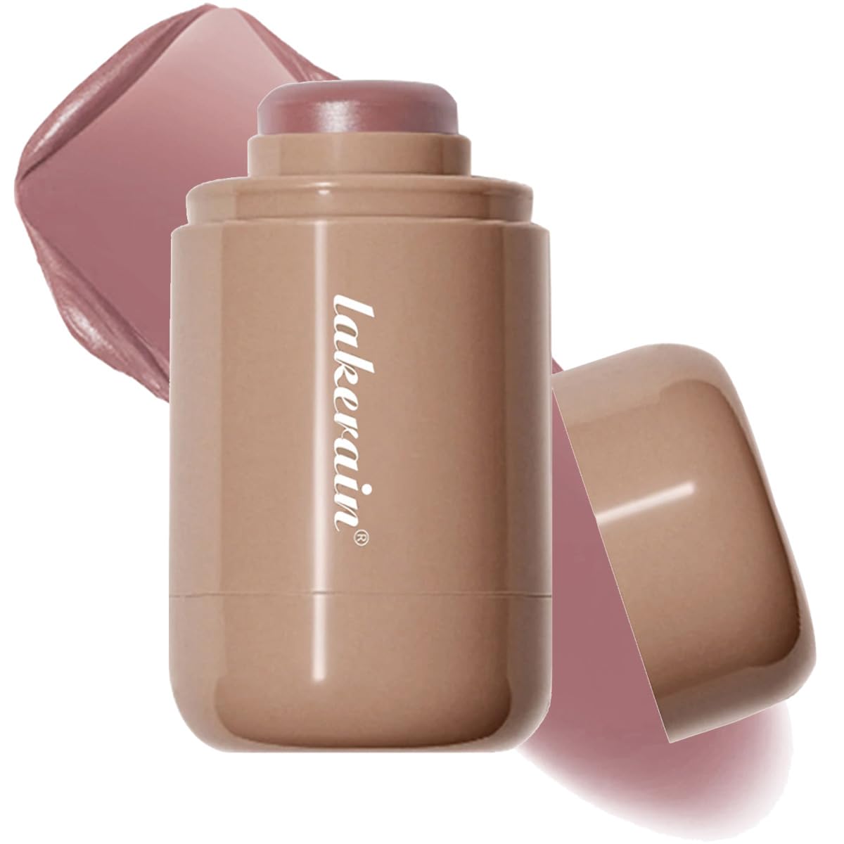Cream Blush Stick - Natural Matte Finish Hydrating Makeup | #6 Bronze Glow, Lightweight & Blendable