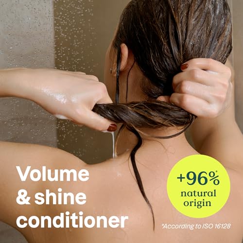 ATTITUDE Volume and Shine Conditioner for Thin Hair, 8 Fl Oz
