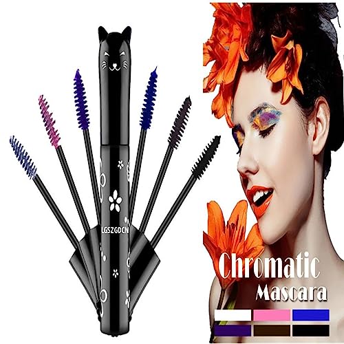 6 Colors Mascara Set - Waterproof Thickening & Lengthening Makeup