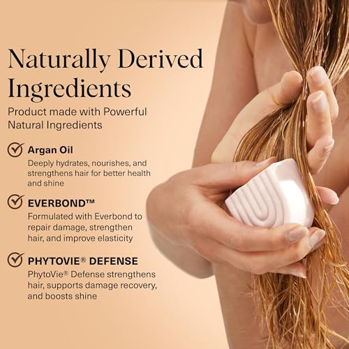 Kitsch Argan Oil Conditioner Bar for Hair Repair & Frizz Control – 2.7 oz