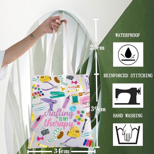 WZMPA Crafting Therapy T-Shirt - Creative Hobbies Gift for Crafters