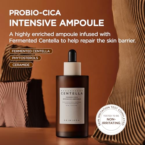 SKIN1004 Probio Cica Intensive Ampoule - Nourishing Centella Serum 1.69 Fl Oz