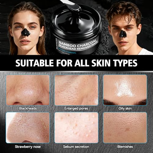 Paistely Charcoal Peel Off Blackhead Remover Mask - 4.23oz
