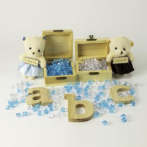 820 PCS Clear Acrylic Crystal Gemstones for Decoration & Photography