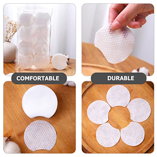Beavorty 900pcs Non-Woven Cotton Pads for Facial Cleansing & Makeup Removal