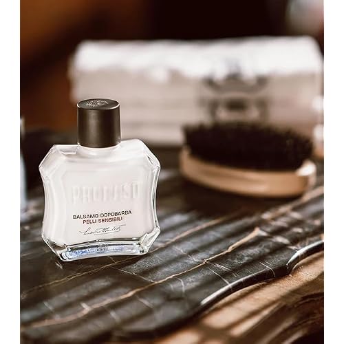 Proraso After Shave Balm for Men, Sensitive Skin Moisturizer with Oatmeal and Green Tea, 3.4 Fl Oz (Pack of 1)